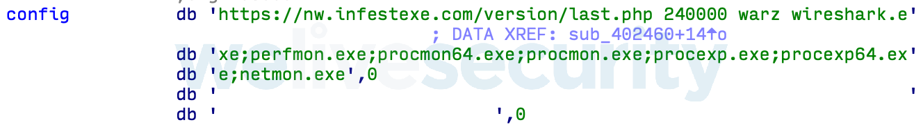 Payload configuration
